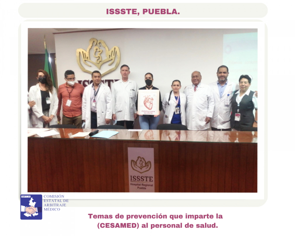 Personal de Salud ISSSTE Puebla